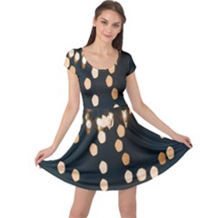 Design Decoration Wallpaper Cap Sleeve Dress by artworkshop