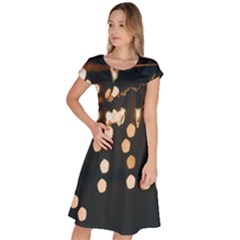 Design Decoration Wallpaper Classic Short Sleeve Dress by artworkshop