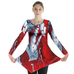 Design Pattern Decoration Long Sleeve Tunic 