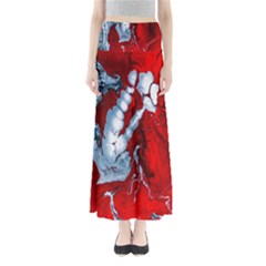 Design Pattern Decoration Full Length Maxi Skirt