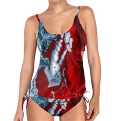 Design Pattern Decoration Tankini Set