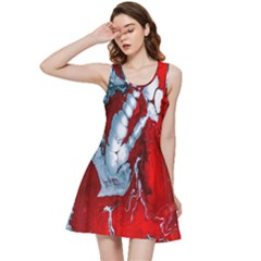 Design Pattern Decoration Inside Out Racerback Dress