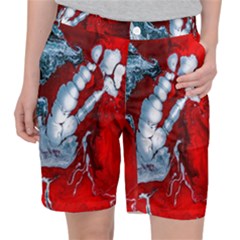 Design Pattern Decoration Pocket Shorts