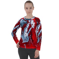 Design Pattern Decoration Women s Long Sleeve Raglan Tee