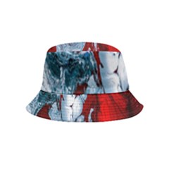 Design Pattern Decoration Inside Out Bucket Hat (Kids)