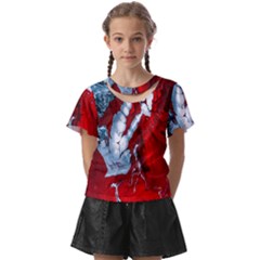 Design Pattern Decoration Kids  Front Cut Tee