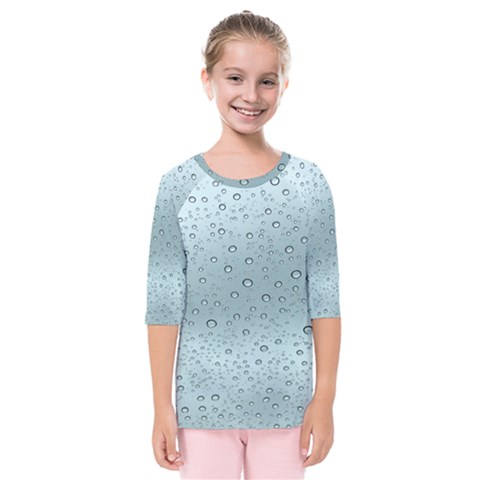 Design Pattern Texture Kids  Quarter Sleeve Raglan Tee by artworkshop