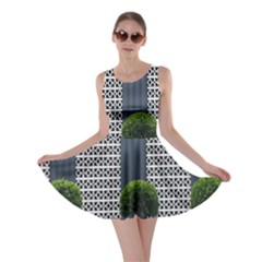 Exterior Building Pattern Skater Dress by artworkshop