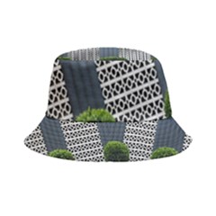 Exterior Building Pattern Inside Out Bucket Hat by artworkshop