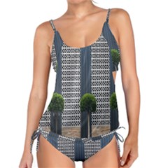 Exterior-building-pattern Tankini Set by artworkshop