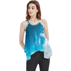 Landscape Sky Clouds Hd Wallpaper Flowy Camisole Tank Top by artworkshop