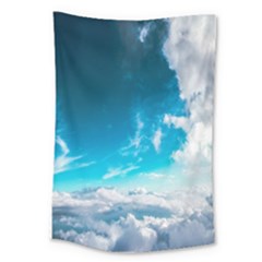 Landscape Sky Clouds Hd Wallpaper Large Tapestry by artworkshop