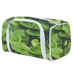 Layered Plant Leaves Iphone Wallpaper Toiletries Pouch by artworkshop
