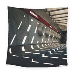 Leading Lines A Holey Walls Square Tapestry (large) by artworkshop