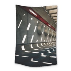 Leading Lines A Holey Walls Small Tapestry by artworkshop