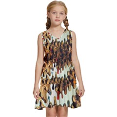 Art Installation Science Museum London Kids  Sleeveless Tiered Mini Dress by artworkshop