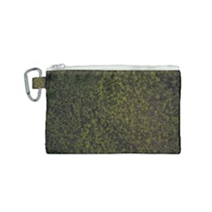 Green Grunge Background Canvas Cosmetic Bag (small) by artworkshop