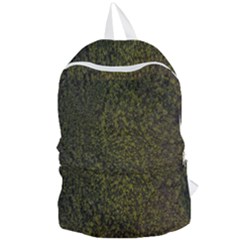 Green Grunge Background Foldable Lightweight Backpack by artworkshop