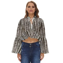 Light Cloud Boho Long Bell Sleeve Top