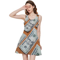 Money Pattern Inside Out Racerback Dress by artworkshop
