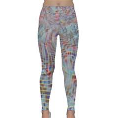 Pattern Texture Design Classic Yoga Leggings by artworkshop