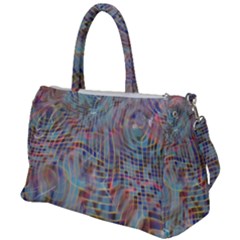 Pattern Texture Design Duffel Travel Bag by artworkshop