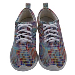 Pattern Texture Design Women Athletic Shoes by artworkshop