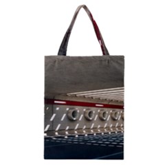 Patterned Tunnels On The Concrete Wall Classic Tote Bag by artworkshop