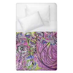 Abstract Intarsio Duvet Cover (single Size) by kaleidomarblingart