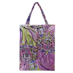 Abstract Intarsio Classic Tote Bag