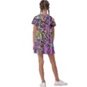 Abstract intarsio Kids  Asymmetric Collar Dress View2