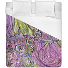 Abstract Intarsio Duvet Cover (california King Size) by kaleidomarblingart