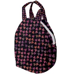 Mixed Colors Flowers Motif Pattern Travel Backpacks by dflcprintsclothing