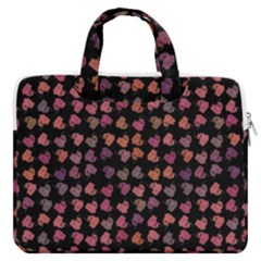 Mixed Colors Flowers Motif Pattern Macbook Pro 16  Double Pocket Laptop Bag  by dflcprintsclothing