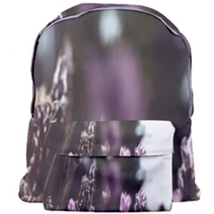 Purple Flower Pattern Giant Full Print Backpack