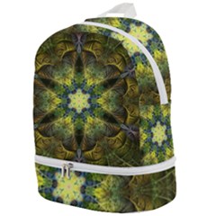 Fractal-fantasy-design-background- Zip Bottom Backpack by Vaneshart