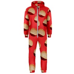 Stackable Chips In Lines Hooded Jumpsuit (men) by artworkshop