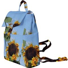 Sunflower Flower Yellow Buckle Everyday Backpack by artworkshop