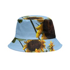 Sunflower Flower Yellow Inside Out Bucket Hat by artworkshop