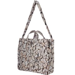 Texture Pattern Design Square Shoulder Tote Bag