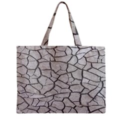 Texture Pattern Tile Zipper Mini Tote Bag by artworkshop