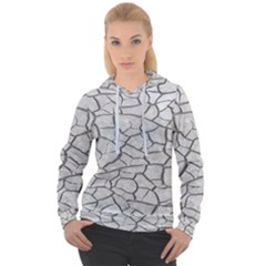 Texture Pattern Tile Women s Overhead Hoodie by artworkshop