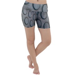 Texture Pattern Wallpaper Lightweight Velour Yoga Shorts by artworkshop