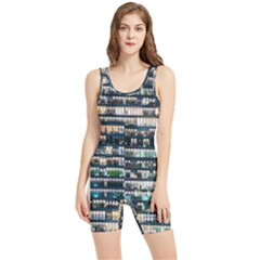 Texture Pattern Women s Wrestling Singlet