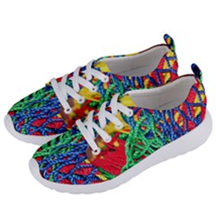 Thread Texture Pattern Women s Lightweight Sports Shoes by artworkshop