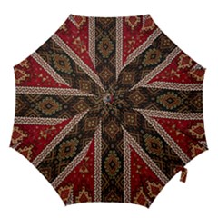 Uzbek Pattern In Temple Hook Handle Umbrellas (large)