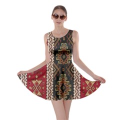 Uzbek Pattern In Temple Skater Dress by artworkshop