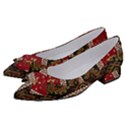 Uzbek Pattern In Temple Women s Bow Heels View2