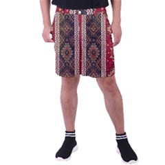 Uzbek Pattern In Temple Men s Pocket Shorts