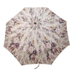 Vintage Floral Pattern Folding Umbrellas